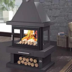 Chimenea Metálica de Leña C-104