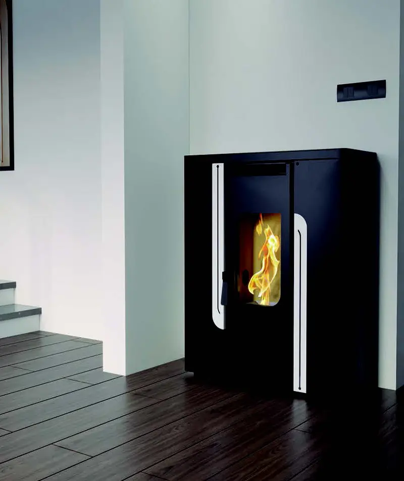 Estufa de pellets aire pasillo 12 kw
